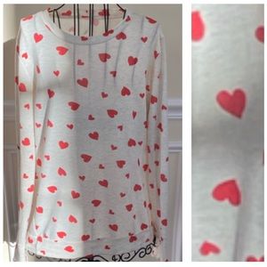 Native People Hearts Long Sleeve Top